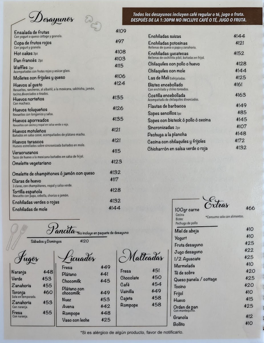 Restaurante Los Agaves Menu - Image 3